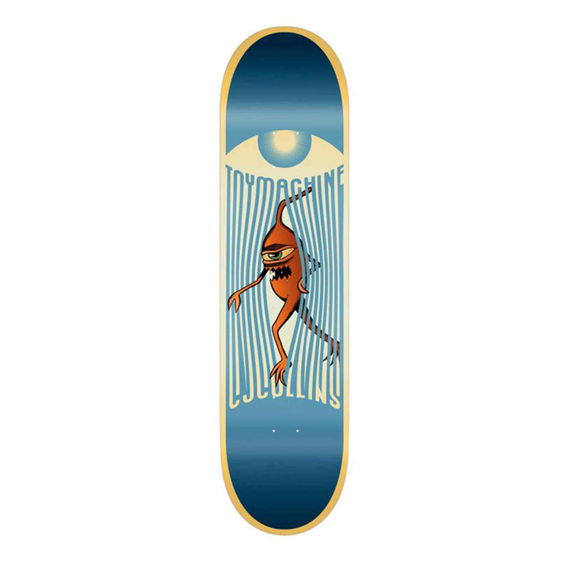 Toy Machine CJ COLLINS BARS 8.13” achterkant skateboard deck Revert95.com