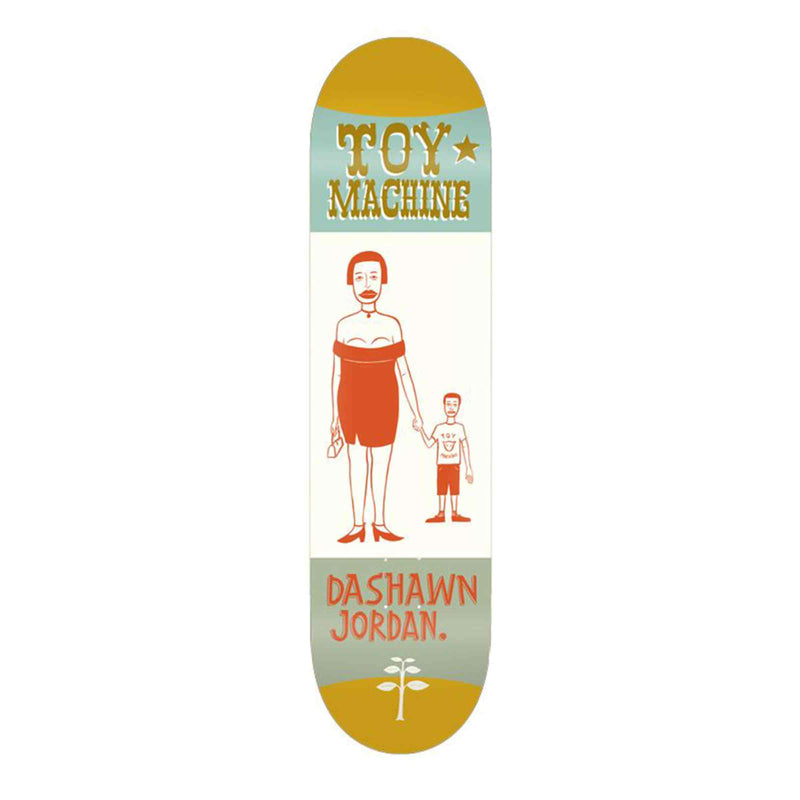 Toy Machine Dashawn Jordan Kilgallen 8.25” skateboard deck Revert95.com