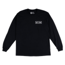 Welcome Latin Talisman Basic Longsleeve T-shirt Black/White voorkant