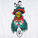 Welcome Victim of Time Basic T-shirt wit achterkant close-up