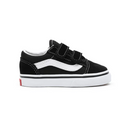 Vans Toddler Old Skool Velcro Black – peuterschoenen met klittenbandsluiting en klassieke Vans side stripe