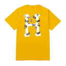 HUF PREY CLASSIC H T-SHIRT goud achterkant product