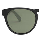 Electric Nashville Mat zwart zonnebril voorkant close-up Revert95.com