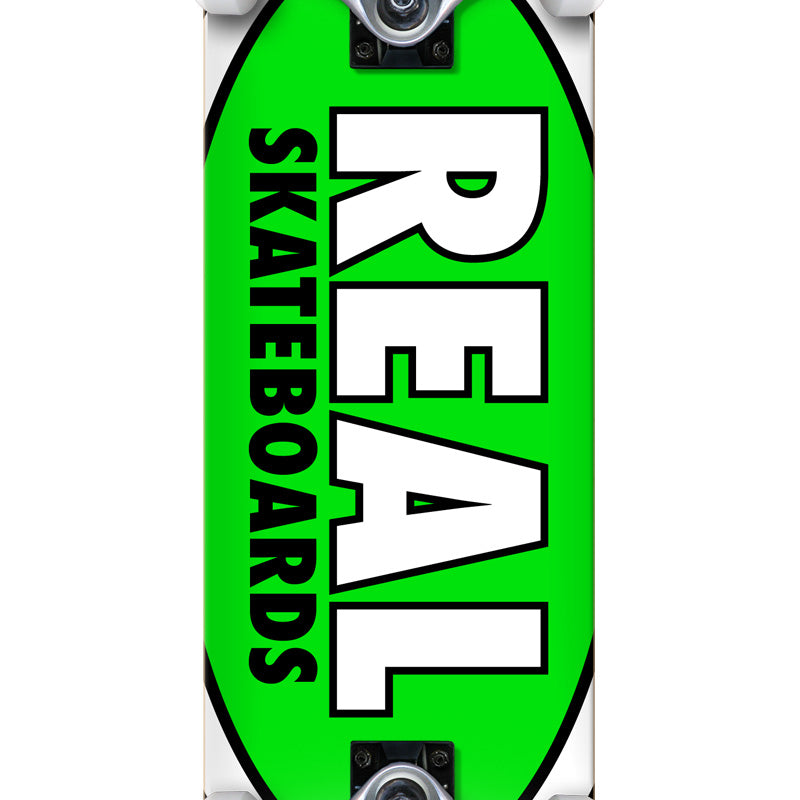 Bestel de Real Classic Oval Green LG Complete Skateboard snel, gemakkelijk en veilig bij Revert 95. Check onze website voor de gehele Real collectie.