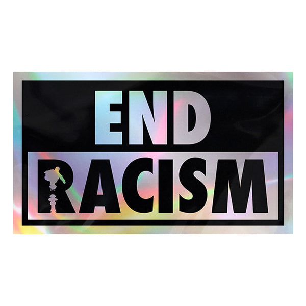 Real End Racism Prism Sticker