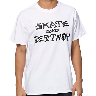 Thrasher skate deals and destroy shirt