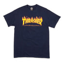 Thrasher Flame Tee Navy