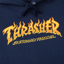 Fire Logo Hooded Sweat